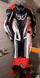 Tuta in pelle da moto