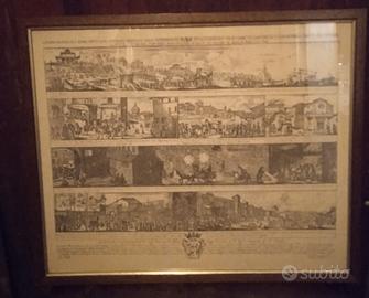 Stampa/incisione "Ordini, diligenze e ripari..." 