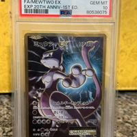 Pokemon psa 10 jap mewtwo 20th anniversary