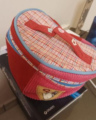 Borsetta rossa a forma di cuore 