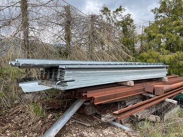 Lamiera grecata zincata