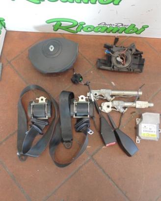 KIT AIRBAG PER RENAULT KANGOO II F61 ANNO 2012