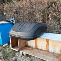 Bagagliera box tetto auto g3 335 L