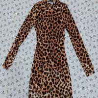 Vestito leopardato da ragazza