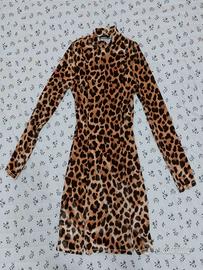 Vestito leopardato da ragazza