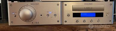 Amplificatore e Lettore Cd Musical Fidelity X150