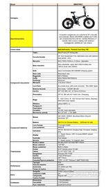 Bici elettrica pieghevole