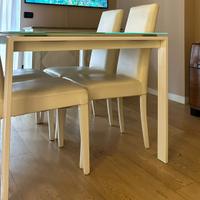 Sedie imbottite in ecopelle