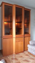 mobile vetrina con luci 