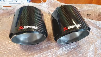 Terminali scarico Akrapovic replica