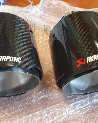 Terminali scarico Akrapovic replica