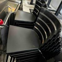 Sedie di plastica per bar, ristorante, 1 anno