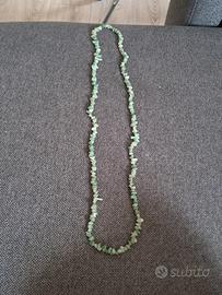 filo pietre naturali avventurina collane orecchini