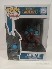 Funko pop arthas num 15 World of warcraft