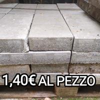 Mattoni autobloccanti in cemento 20 x 40 x 7