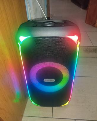 cassa bluetooth 100 whatt i dance nuova 