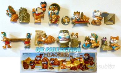 SERIE COMPLETA n° 10 SORPRESINE KINDER MIAOGIZI