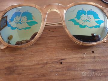Occhiali Vintage con angioletti Fiorucci 82