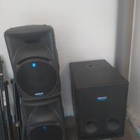 Makie impianto audio 2500 w