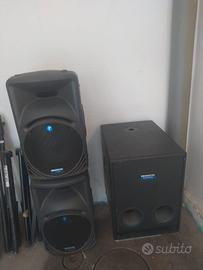 Makie impianto audio 2500 w
