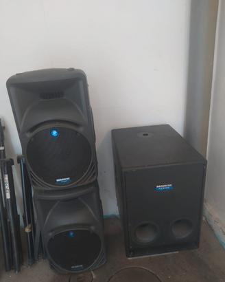 Makie impianto audio 2500 w