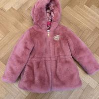 Pelliccia giubbotto rosa Bimba bambina Liu Jo