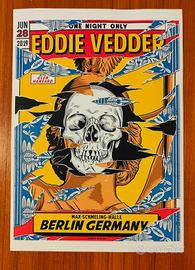 Poster "Eddie Vedder" Live in Berlin (2018)