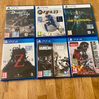 Videogiochi ps4 e ps5