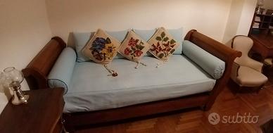 Letto/divano a barca del '900