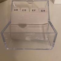 Porta schede alfabetico