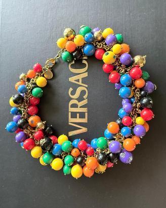 Collana Gianni Versace vintage anni '90 Medusa