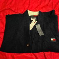 Cardigan da uomo Tommy Jeans. Nuovo con cartellino