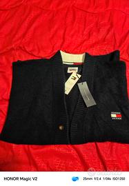 Cardigan da uomo Tommy Jeans. Nuovo con cartellino