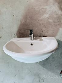 Lavandino Ideal Standard Esedra rubinetteria Grohe