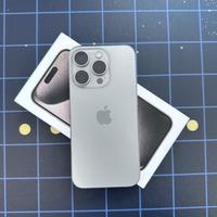 iPhone 15 Pro Titanio Naturale 128GB