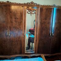 Camera da letto completa stile Chippendale