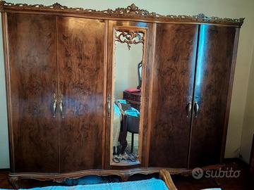 Camera da letto completa stile Chippendale