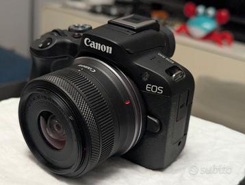 Canon EOS R50 kit 18-45mm – usata pochissimo