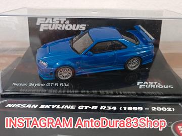 Modellino Nissan Fast & Furious 
