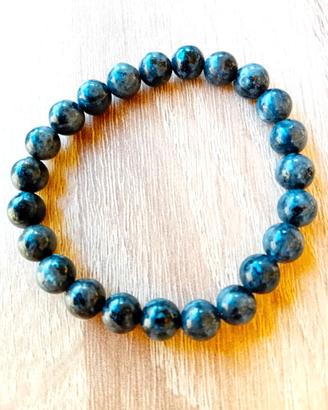 Braccialetto reiki Lavrikite Unisex Pietre 8mm