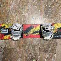 Snowboard burton Grom 110cm e attacchi rapidi SP