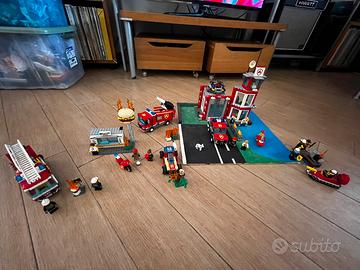 Lego set pompieri 60215 60107 60214 60247 60106