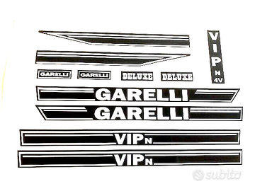 garelli vip 4 kit adesivi stickers aufkleber decal