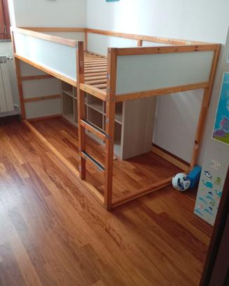 STRUTTURA LETTO IKEA KURA