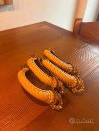 4 Maniglie in bachelite anni 50