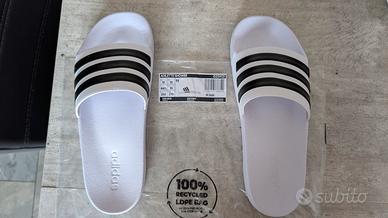 ciabatte adidas uomo bianche 44.5