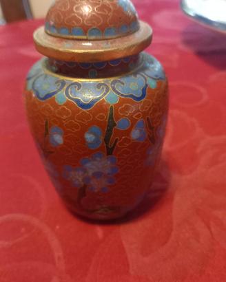 Potiche vintage piccola Cloisonné 