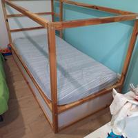 letto Ikea modello kura per bambini 