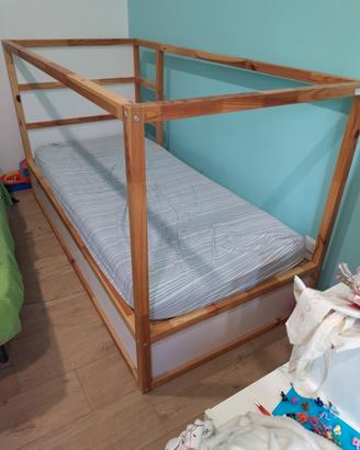 letto Ikea modello kura per bambini 