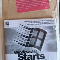 Windows 98 originale italiano nella sua confezione